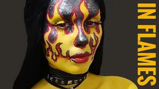 IN FLAMES  | GIRL ON FIRE | Makeup Tutorial