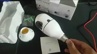 V380 Pro E27 Bulb Wifi Camera Complete app Configuration & Camera Result detail Review in Urdu/hindi