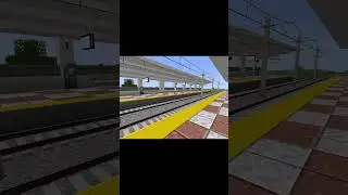 Minecraft Transit Railway Mod: Side platform station build