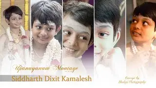 Siddharth Dixit Kamalesh Upanayanam Montage @ Srigari Mutt