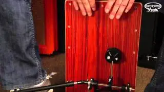 Gon Bops Fiesta Mahogany Cajon Demonstration