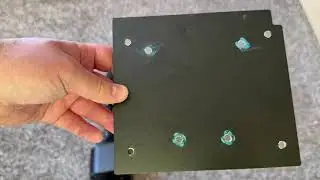 DIY concrete block base for Winwing Super libra F/A-18 joystick