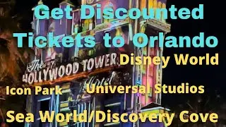Discounted Tickets to Orlando-Disney World, Universal, SeaWorld, Gatorland, Icon Undercover Tourist
