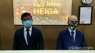Sanitization: Hotel Heiga VNS Gratitude to NHM for Sanitizing the Hotel