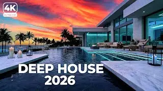 Tropical Deep House 4K Stunning Infinity Pool Villa