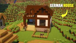 Minecraft: German House Building Tutorial