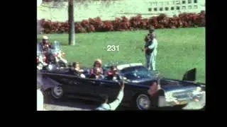 Zapruder Film JFK Assassination HD Restored, Stable, Smooth and Super Slow Frames 212-250