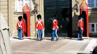 Troca da Guarda Real - Copenhagen