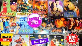 Low price VCD CD DVD Sale | Only 20/₹ Seal Pack Cassette | Offer Sale India | Big Sale 