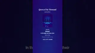 Queen of the Thousand #ai #bossbeat #portuguesemusic #australianhiphop @bonnieblue
