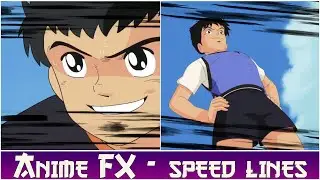 Anime FX - Speed Lines | After Effects Template