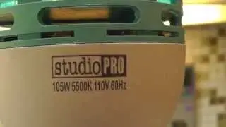 StudioPRO 105 Watt (Actually 73 Watt) CFL Photo 5500K Review