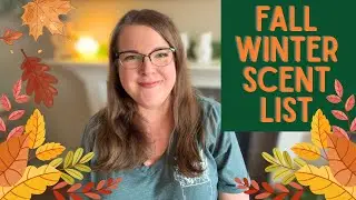 Scentsy 2026 Fall/Winter Catalog Insert Scent List! 🍂☃️