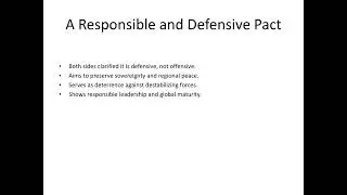 Pakistan-Saudi Arabia Strategic Defence Agreement