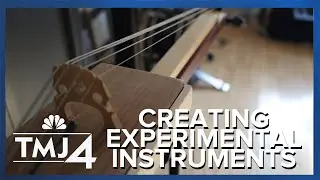 Kenosha musician creates unique sound by building experimental instruments