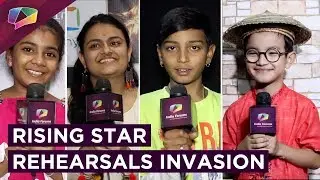 Rising Star Contestants Rehearsal Invaded | India Forums | Colors tv