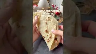 Un modo facile, veloce ed economico per fare delle piadine sane e genuine anche in casa! #piadina