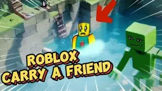 ROBLOX Carry a Friend GO CRAZY!!!!!! with @MrSparkton