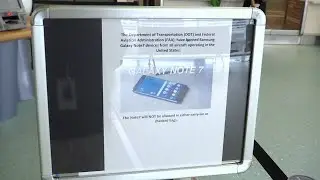 Galaxy Note 7 banned from flights