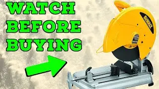 Отрезная пила DEWALT, быстросменная, 14 дюймов, старая модель (D28715)