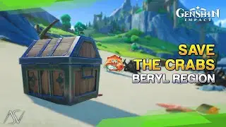 Save the Crabs (Hidden Chest) - Beryl Region | Genshin Impact
