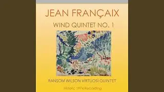 Jean Françaix: Wind Quintet No. 1