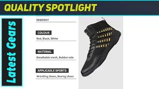 Pro Wrestling Boots: Amazing Grip & Performance!