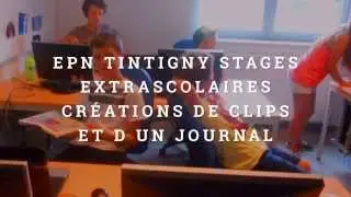 Stage juillet 2015 EPN Tintigny Extrascolaires Tintigny