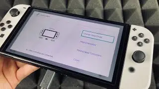 Как зарядить модель Nintendo Switch Oled