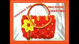 MACRAME BAG new design in hindi (part-1)