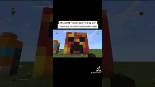 Minecraft  Prestoneplayz drop art (#TikTok)