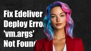 Fix Edeliver Deployment Error: 'vm.args: No such file or directory'
