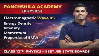 #Electromagnetic Waves 05 : Energy Density of Electric Field & Magnet Field II NEET/ JEE/STATE BOARD