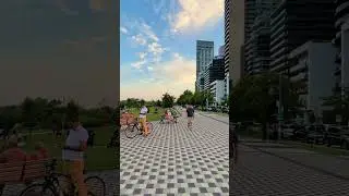Amazing Toronto's zooming view from Humber Bay Shore Park. #canada #nature #usa