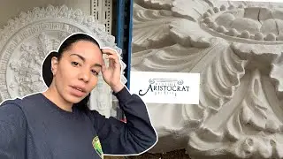 BUYING CEILING ROSES, PLASTER MOULDINGS, RESTORING PERIOD FEATURES, ETC. COME SHOPPING WITH ME!!