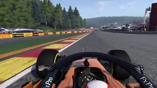 F1 2018 CAREER MODE 1:44.629 best lap at Spa