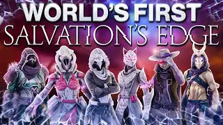 World's First Salvation's Edge Raid - All Encounter Clears [Team Parabellum]