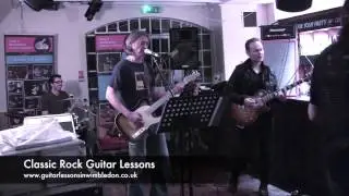 CLASSIC ROCK GUITAR LESSONS IN LONDON Greg X Wimbledon School of Guitar Channel