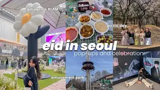 eid in seoul | indonesian exchange student, pop-ups with roommates, celebration with friends