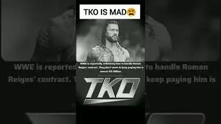 WWE dont want to pay 15million dollars to Roman but they don't want to release him #wwe #romanreigns