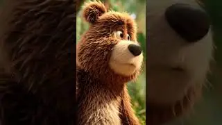 Wild Animal - BEAR #Shorts #trendingshorts #viralshorts #wildanimals #bear #bearcartoon