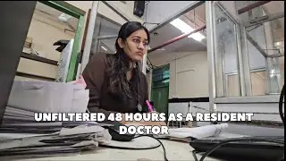 48 hours in my residency life &mdash; unfiltered residency, emergency days, and powering through.
