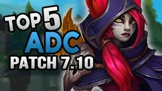XAYAH OP? NEW TOP 5 ADCs in Patch 7.10 to climb with (League of Legends)