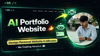 AI Portfolio Website Design 2026 | Build Your Personal Website Fast.........