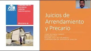 Cápsula Informativa sobre Juicios de Arrendamiento y Precario