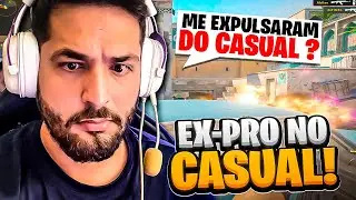 Um ex PRO PLAYER jogando CASUAL, fui ACUSADO de H4CK e EXPULSO!