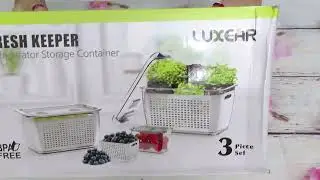 LUXEAR Fresh Containers Unboxing Review #luxear