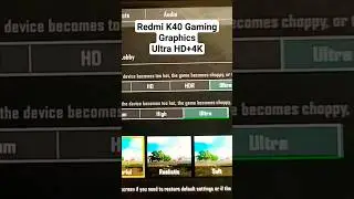 Redmi K40 Gaming Graphics Test Ultra HD+4K 🔥 Power of Redmi K40 Gaming 90fps Pubg Graphics Test New