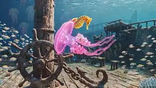 Underwater world exploration, relaxing dive!