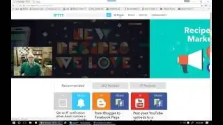 IfThisThenThat - Social Recipes - By Chuck Shadduck